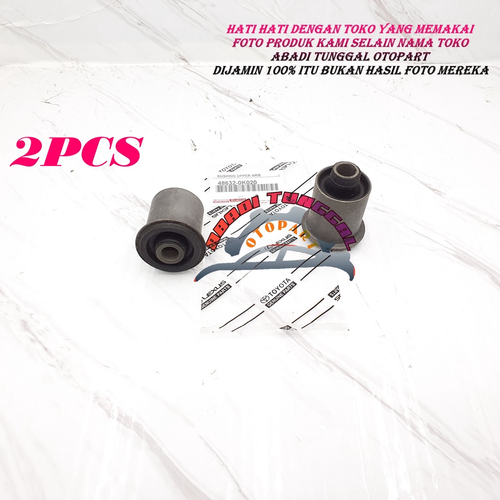 Jual BUSHING SAYAP ATAS KIJANG INNOVA INOVA 48632-0K020 2PCS | Shopee ...