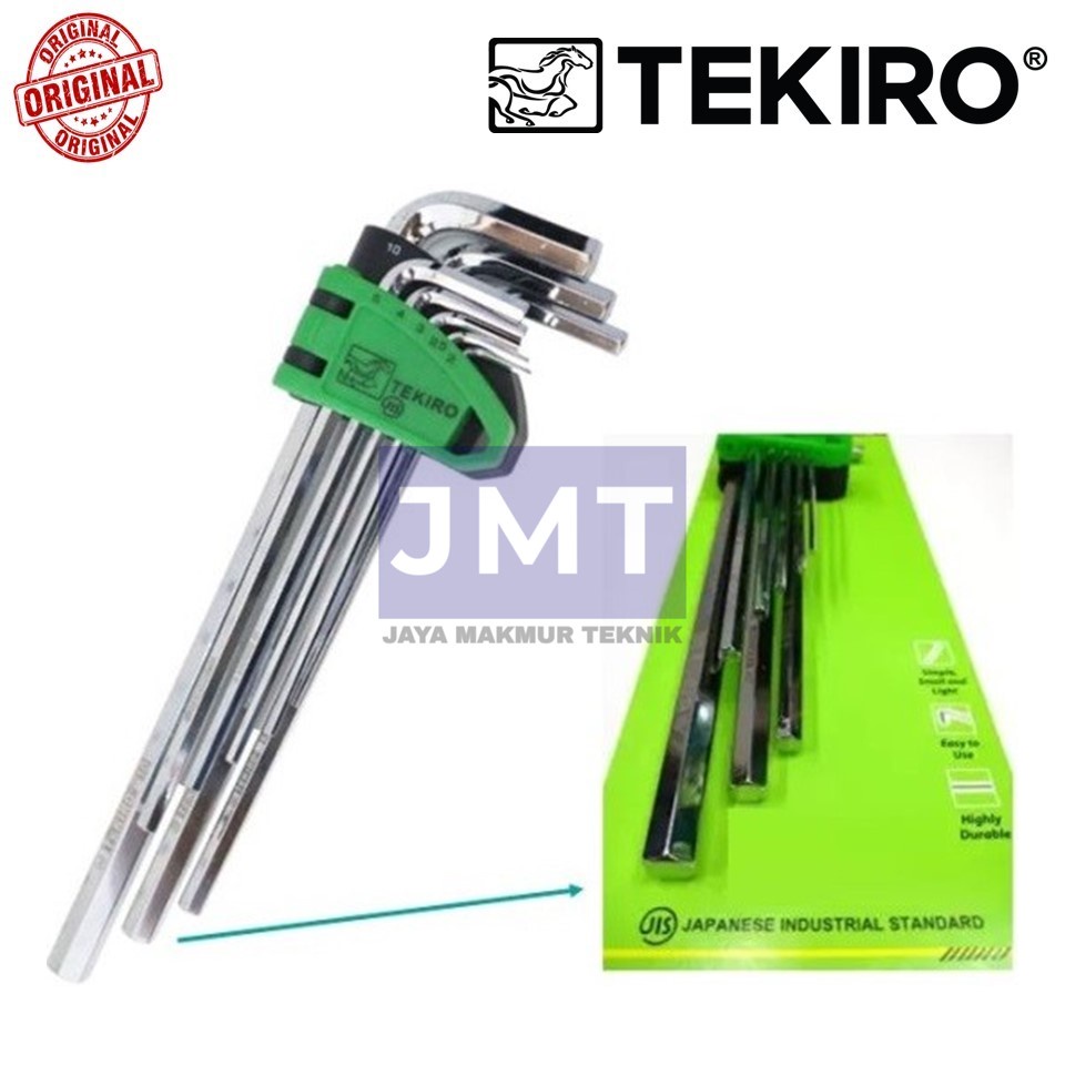 Jual Tekiro Kunci L Set Panjang Long Pcs L Wrench Set Pcs Shopee