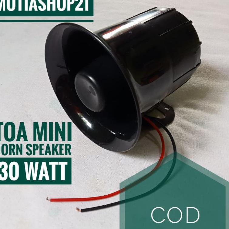Jual Star TOA MINI 30WATT// HORN SPEAKER//TOA PATWAL//( BULAT ) gas ...
