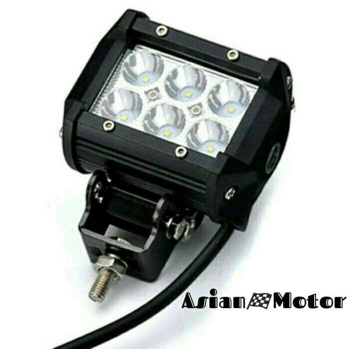Jual Lampu Off Road Sorot 6 Titik Cree 18Watt | Shopee Indonesia