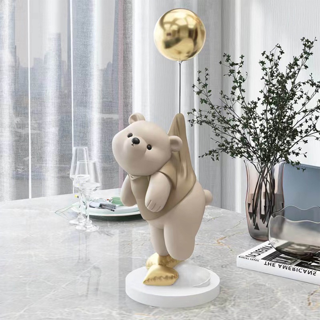 vintage bear ornament ❀ 愛らし 緊張ぎみの 可愛いクマちゃん