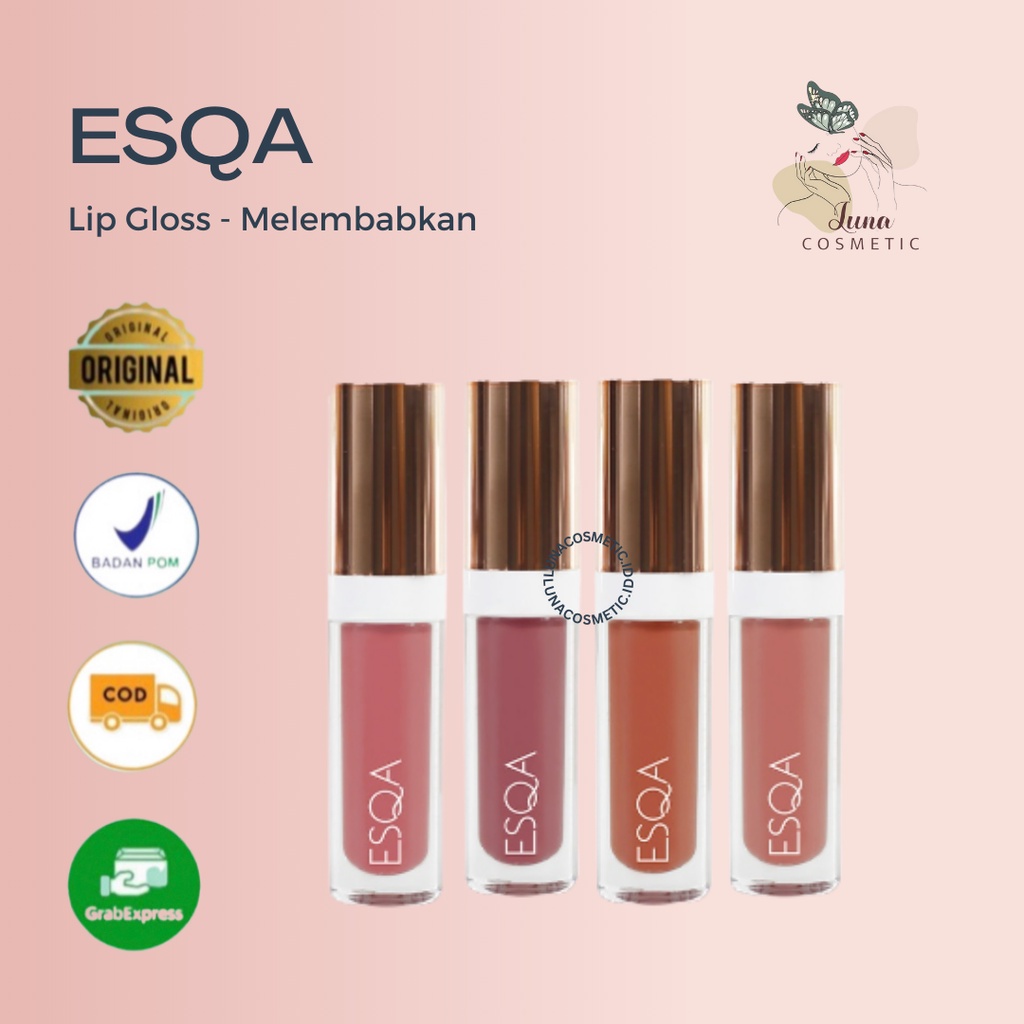 Jual ESQA Lip Gloss Melembabkan Shopee Indonesia