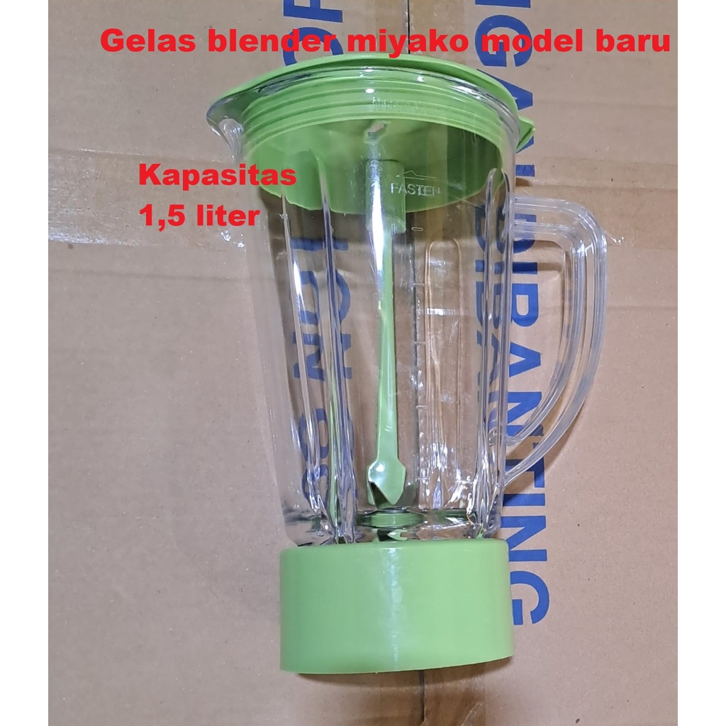 Jual Gelas Blender Set Miyako Model Baru Bahan Mika Plastik Shopee