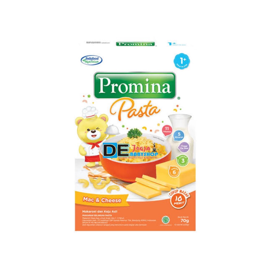 Jual Promina Pasta Mac & Cheese mpasi / pasta creamy chicken spinach