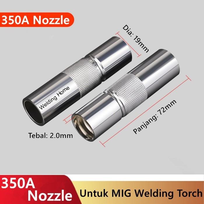 Jual Tipe Panasonic A A A Nozzle Nossel Nozel Mig Co Co Torch Best Seller Shopee