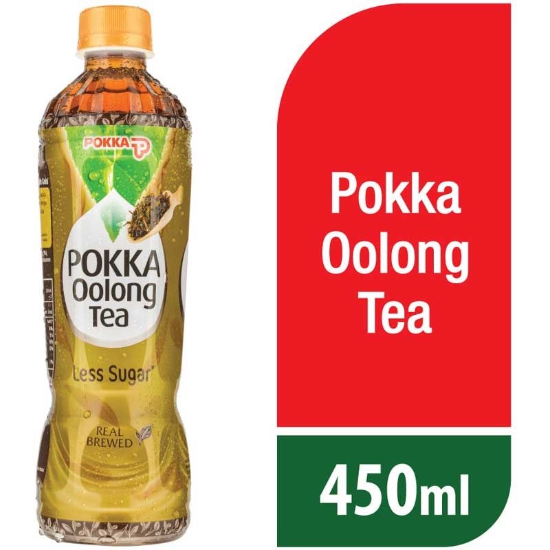 Jual POKKA Oolong Tea Less Sugar Rendah Gula 450 ml Shopee Indonesia
