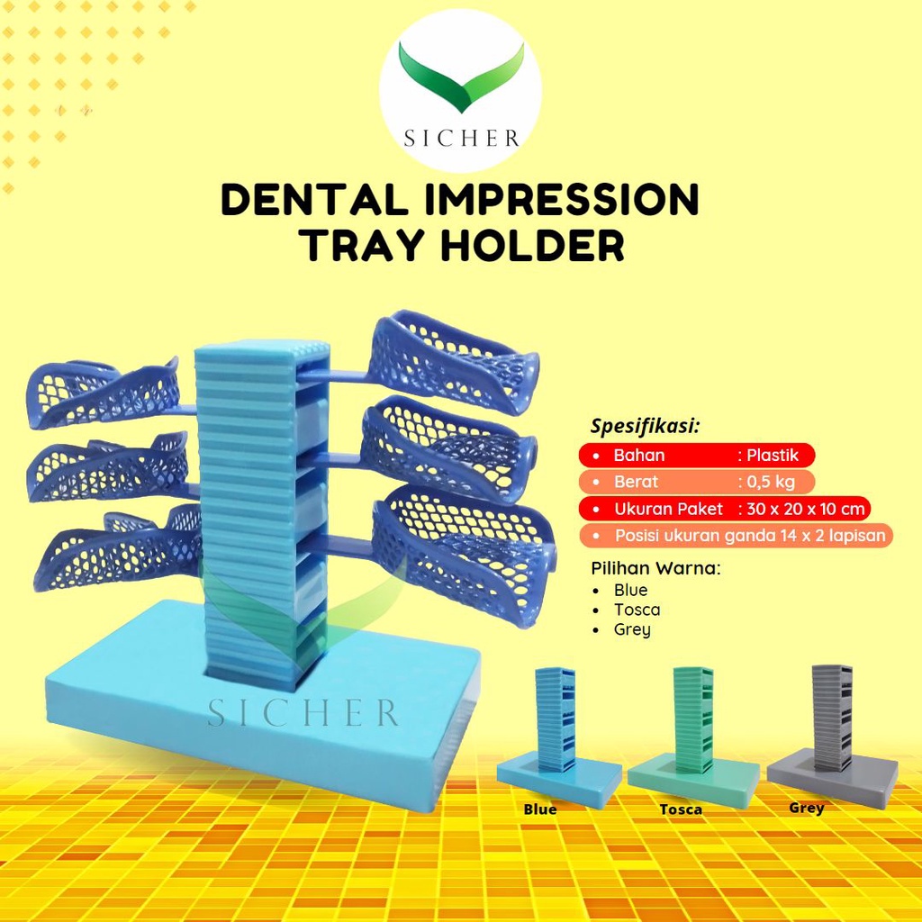 Jual Dental Impression Tray Holder/Rak Sendok Cetak Gigi Shopee Indonesia
