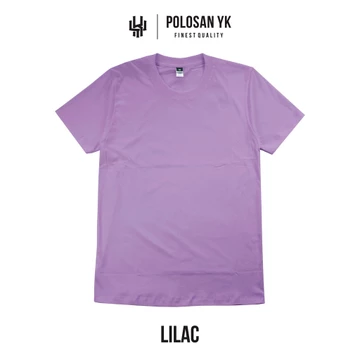 READY Kaos Polos Lengan Pendek Premium Pria Wanita Cotton Combed Warna Pastel Inner PolosanYK