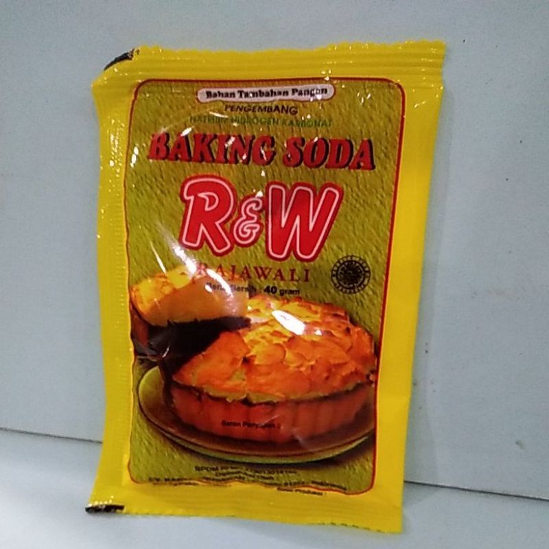 Jual R&W BAKING SODA KUE PENGEMBANG KUE 40 GR KUNING | Shopee Indonesia