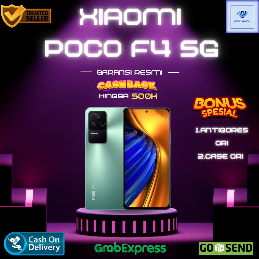 Jual Xiaomi Poco F4 5g 6gb128gb 8gb256gb Garansi Resmi Xiaomi Indonesia Shopee Indonesia 2855