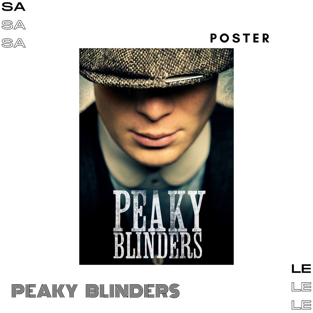 Jual POSTER DINDING PEAKY BLINDERS - Ukuran A3/A4 (Bisa Custom Gambar ...