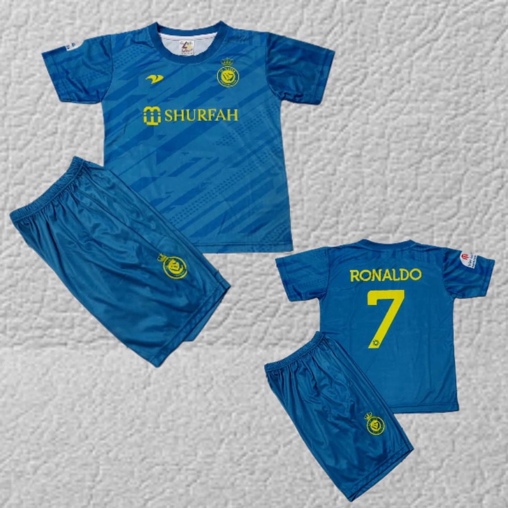 Jual Jersey Baju Bola Ronaldo Al Nassr Baju Bola Ronaldo Al Nasrr