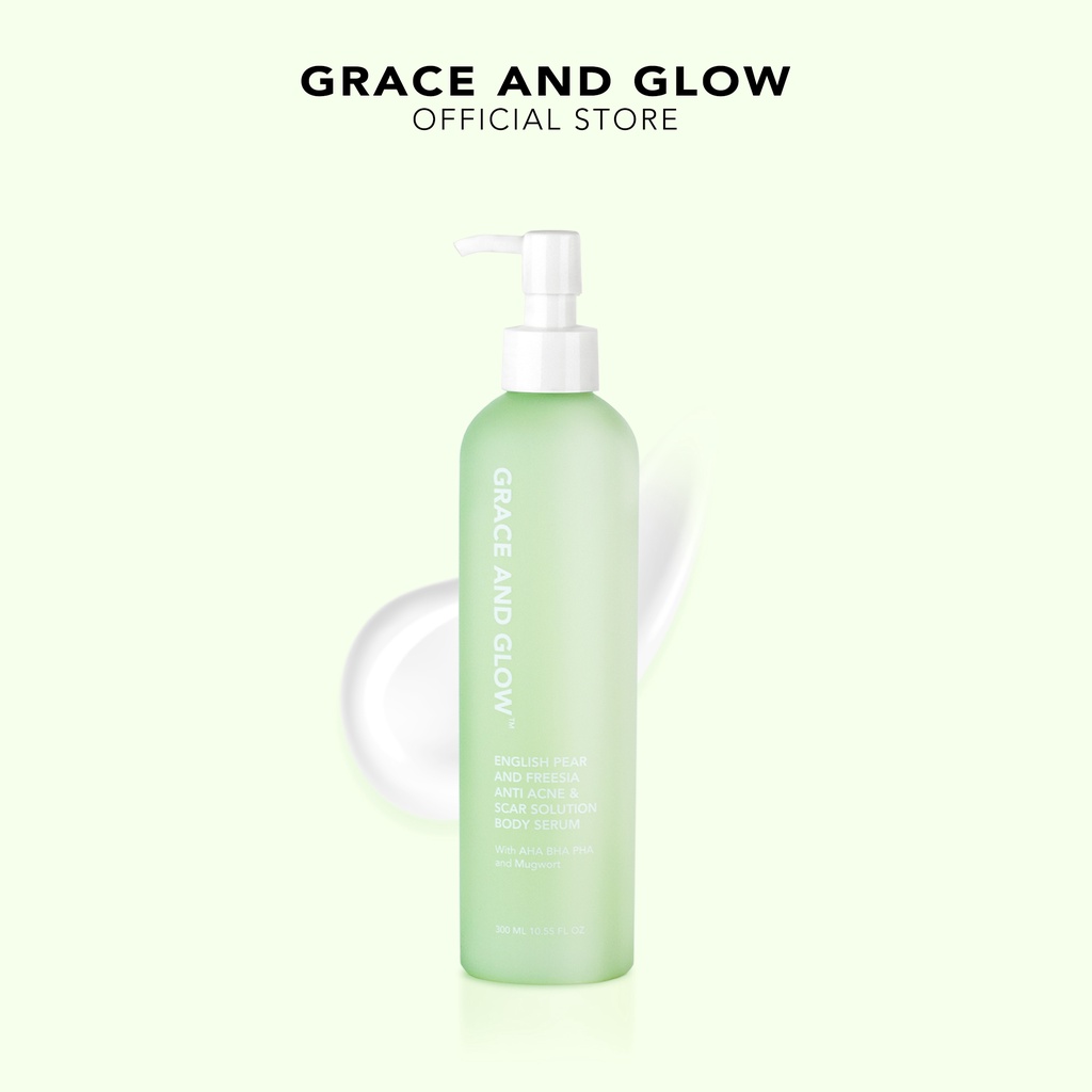 Jual Grace And Glow English Pear And Freesia Anti Acne Hand And Body Lotion Body Serum