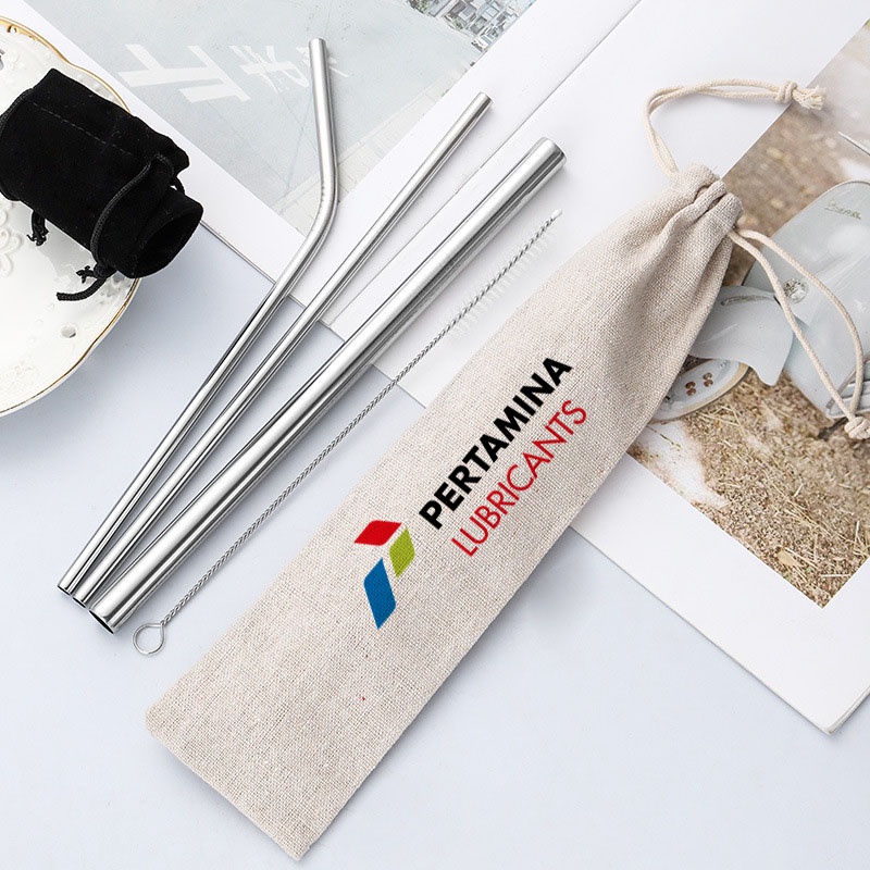 Jual Premium Custom Set Sedotan Stainless Steel Reusable Stainless Straw Premium Shopee