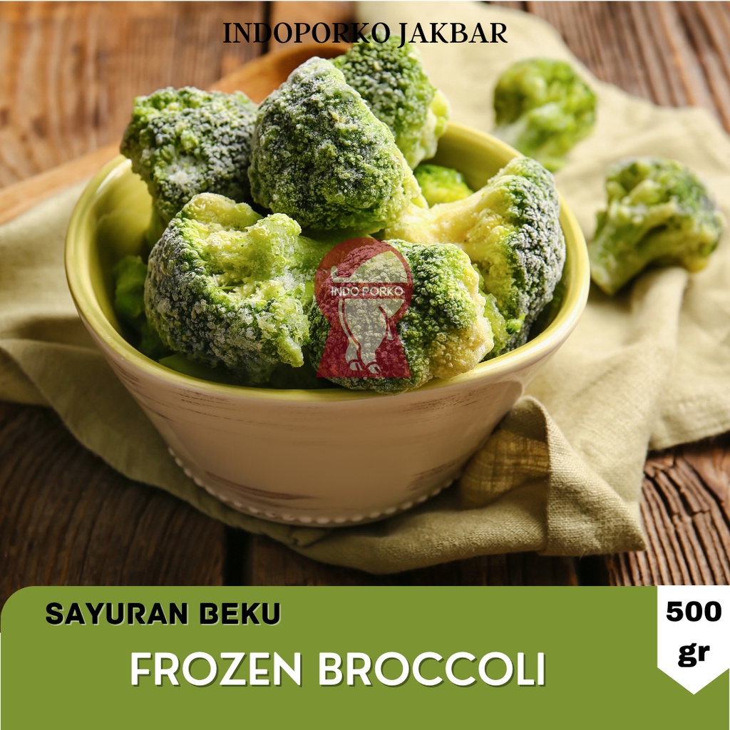 Jual Brokoli Beku Frozen Broccoli Import High Quality 500gr | Shopee ...
