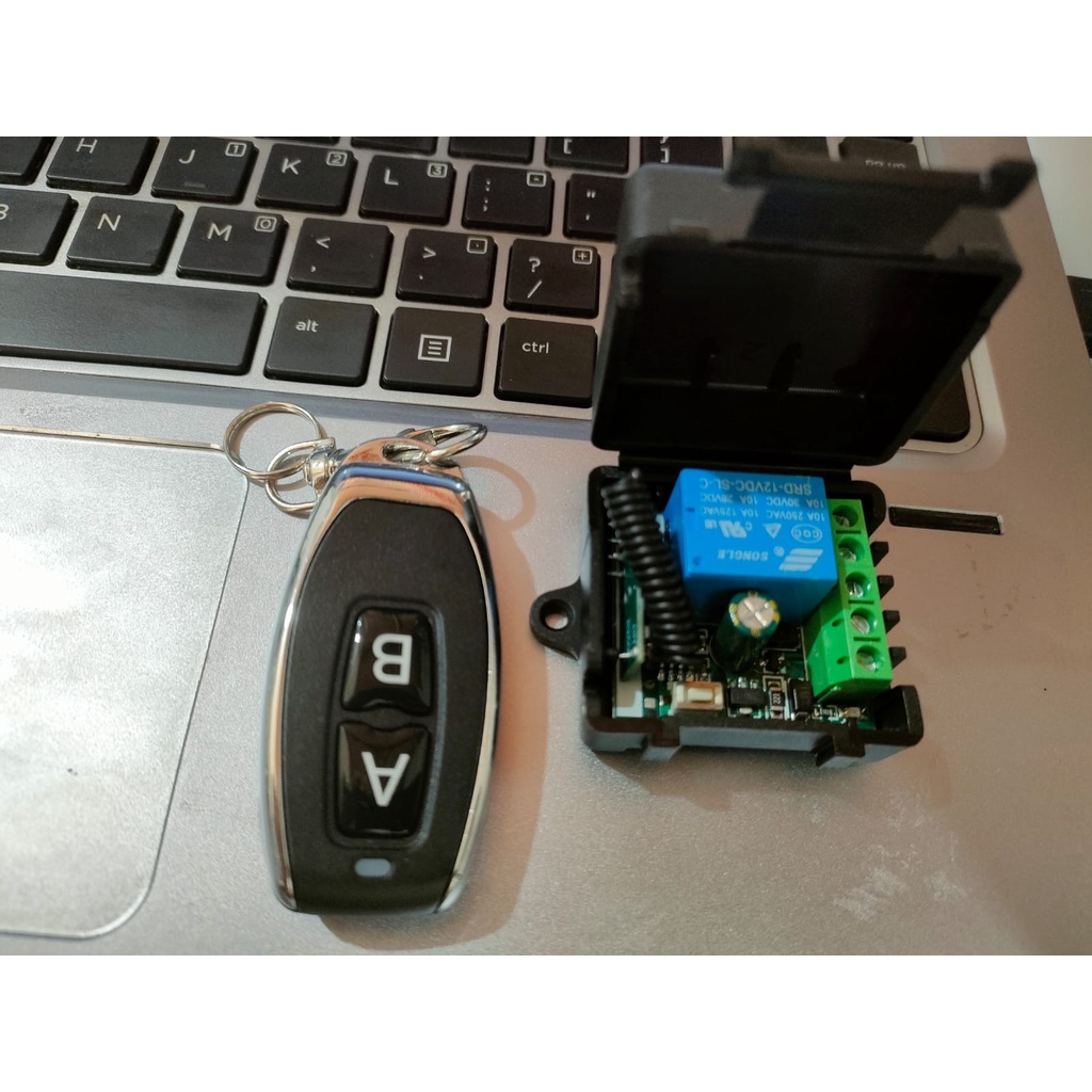 Jual Remote Control 1 Channel Wireless Relay 12V/24V | Shopee Indonesia