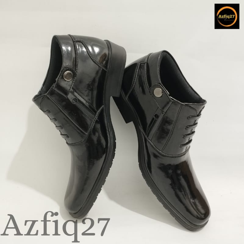 Jual Sepatu Pdh Tni Polri Security Ori Tampilan Mengkilap Pengencang Resleting Ykk Model Terbaru