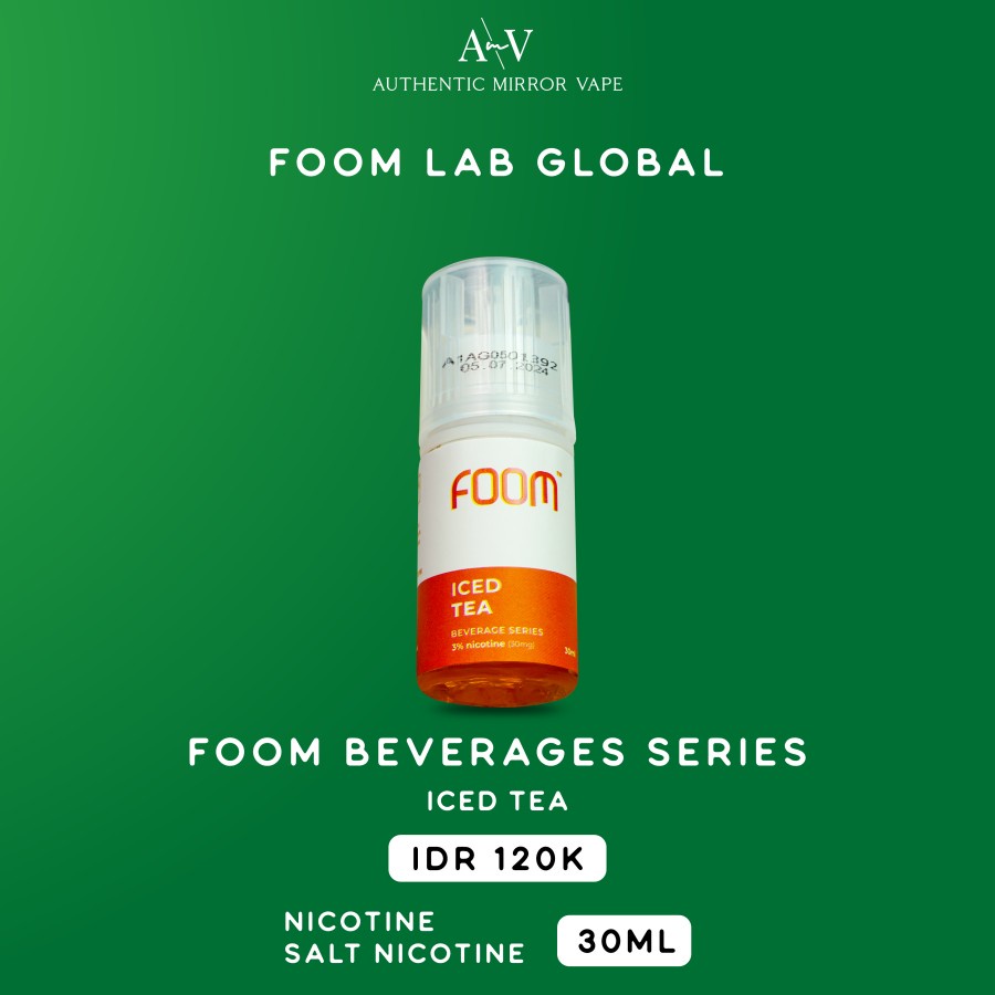 Jual Foom Iced Tea Salt Nic Ml By Foom Lab Ls Shopee Indonesia