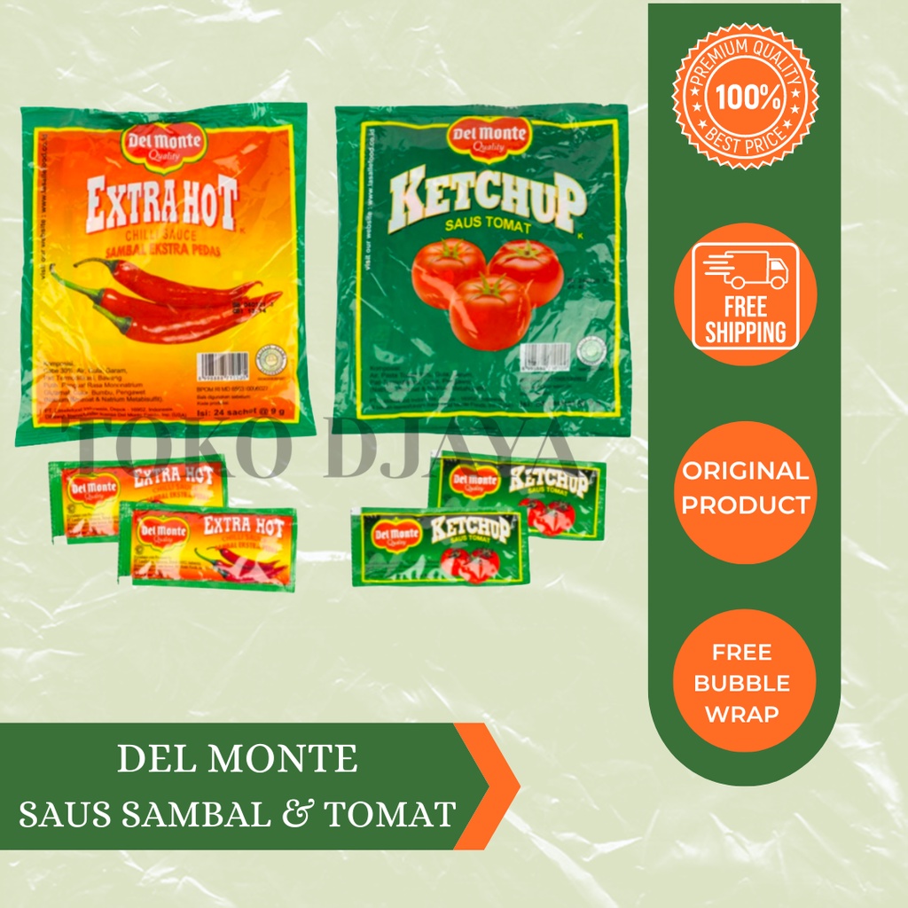 Jual Delmonte Extra Hot Chili Sauce Saus Saos Sambal Ekstra Pedas Tomat