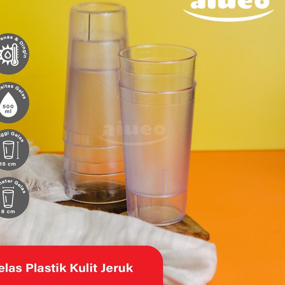 Jual Stok Terbatas Gelas Plastik Kulit Jeruk Murah Set Pcs Shopee Indonesia