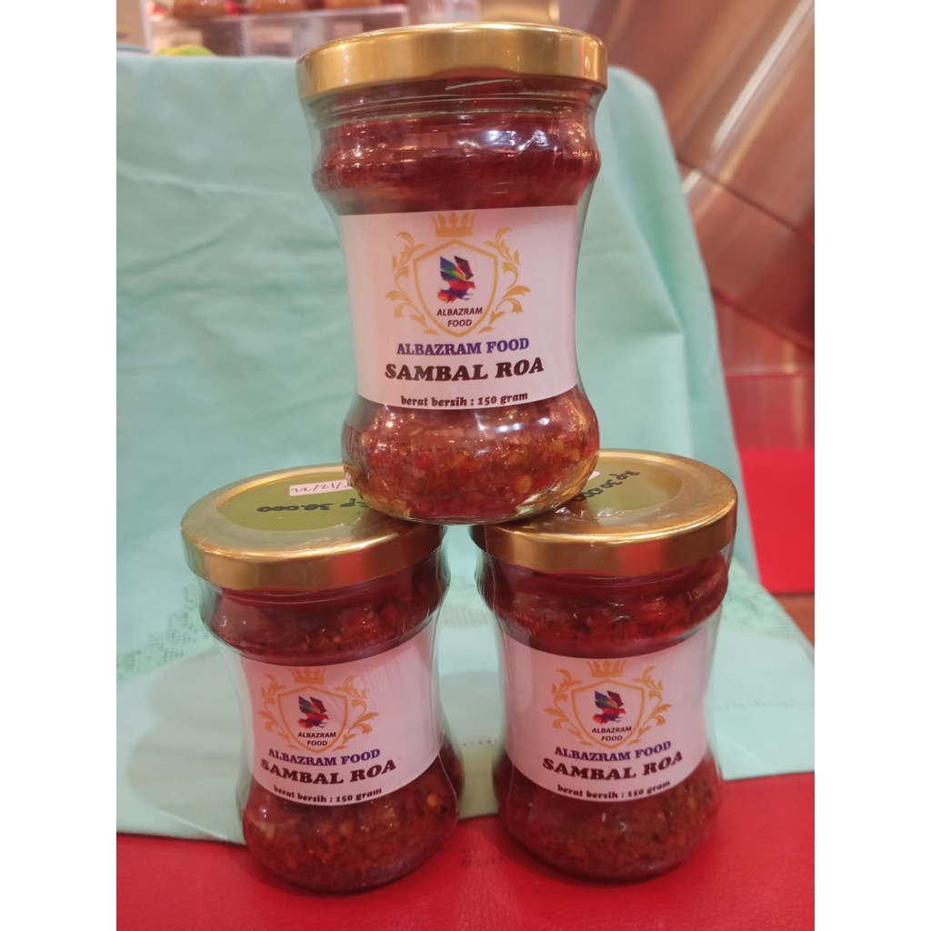 Jual Sambal Roa/Sagela kemasan Jar gelas | Shopee Indonesia