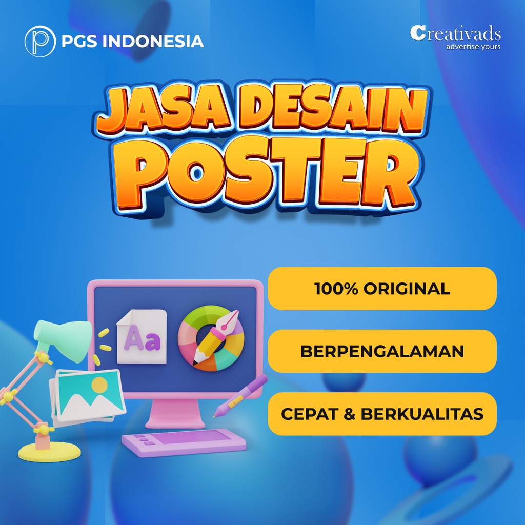 Jual (PREMIUM) JASA DESAIN POSTER / JASA DESAIN GRAFIS / JASA DESAIN