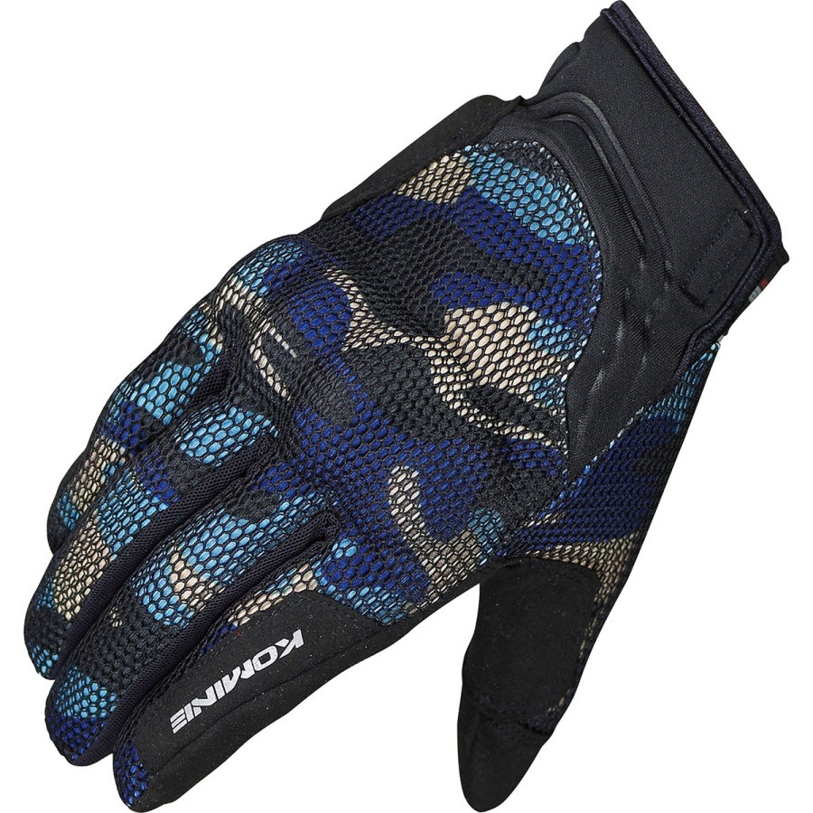 Jual Sarung Tangan Komine Gk Protect Dm Gloves Douzi Blue Camo