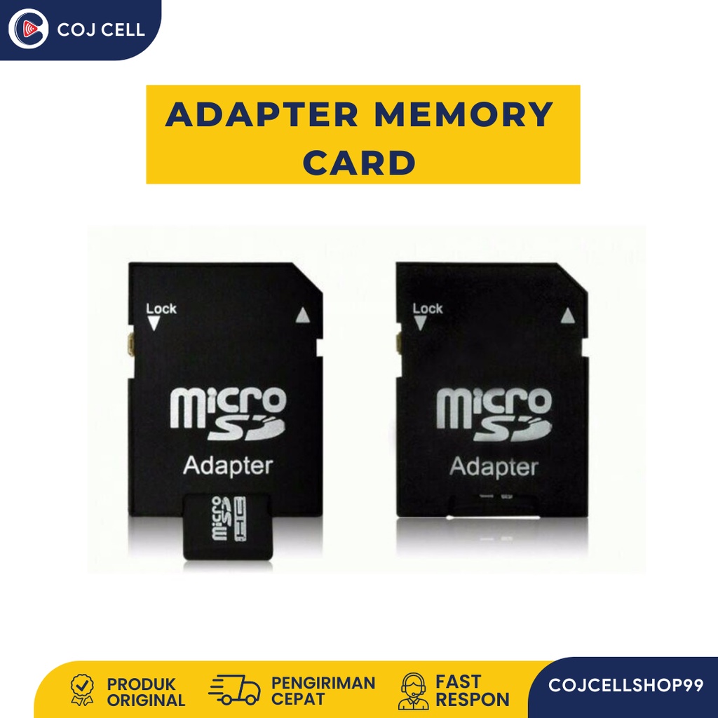Jual Micro SD Card To SD Card Adapter Converter Micro SD Sd Card