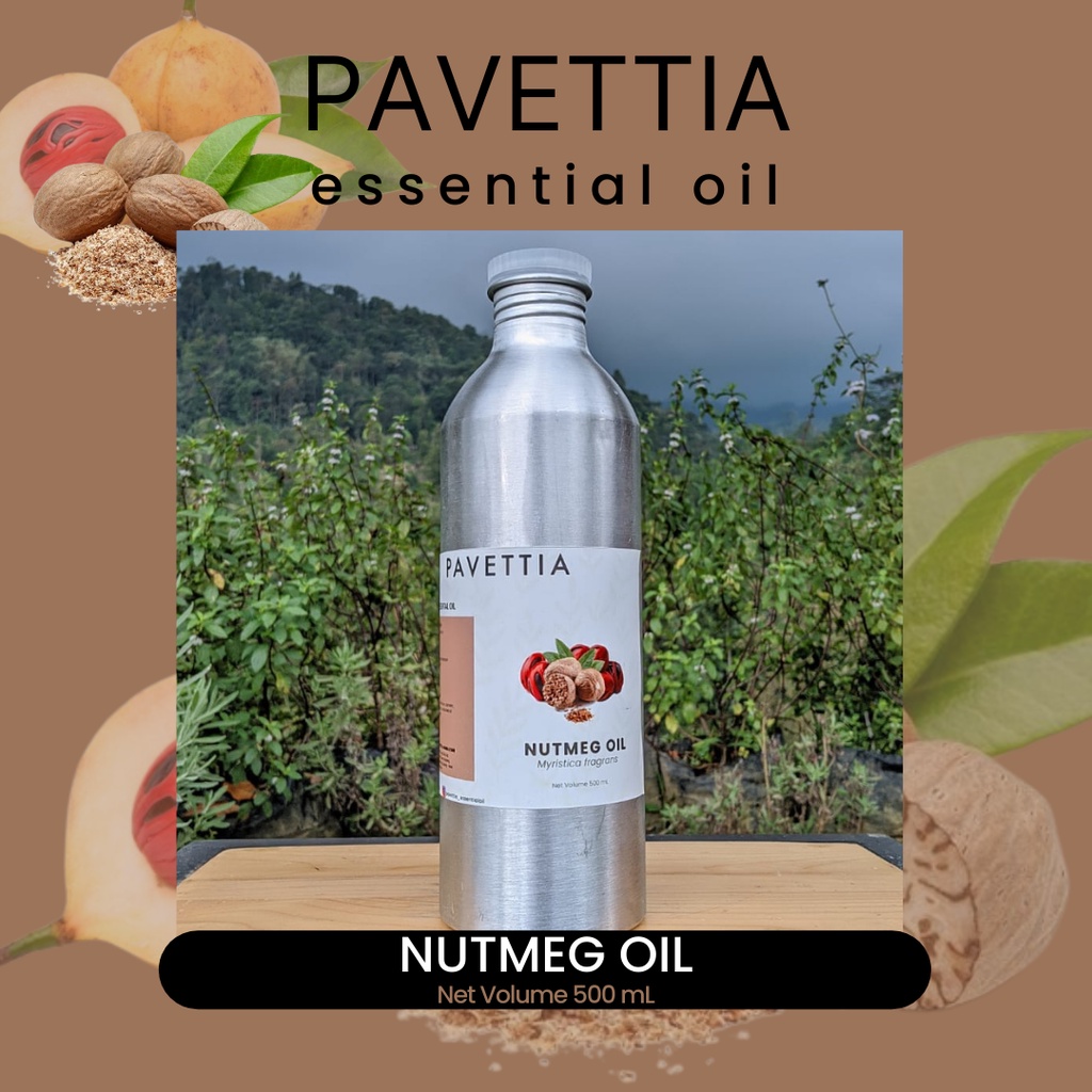 Jual 500 Ml - Minyak Atsiri Pala / Nutmeg Essential Oil (Myristica ...