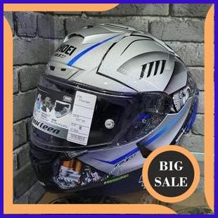 Jual helm shoei x14 xspirit yamaha R1M clone shoei 1M4R23 parts ...