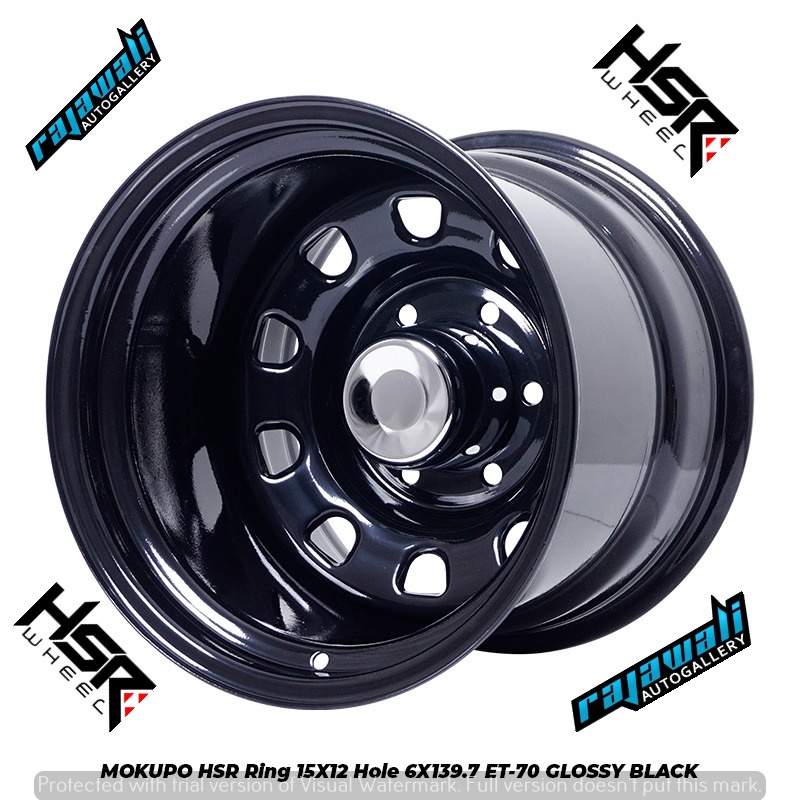 Jual VELG MOBIL MODEL CELONG HSR MOKUPO RING 15 LEBAR 12 RATA DMAX ...