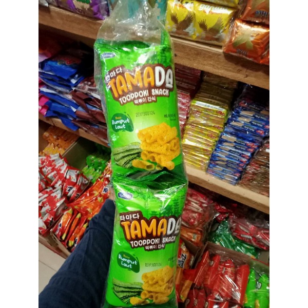 Jual Tamada Snack Rasa Rumput Laut 10pcs | Shopee Indonesia