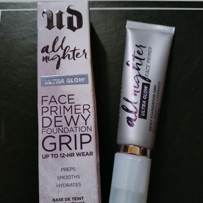Jual Urban Decay all nighter Face primer Longwear Foundation Grip
