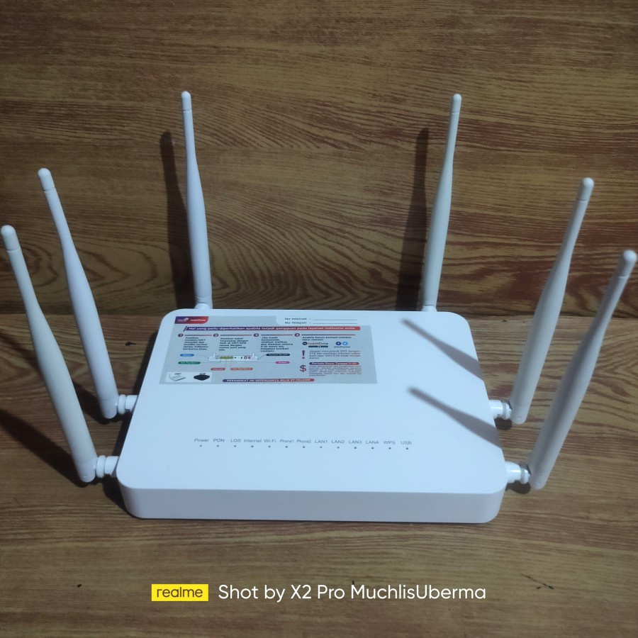 Jual Zte Gpon Ont Zxhn F Premium Dual Band Router Wireless Access Point Shopee Indonesia