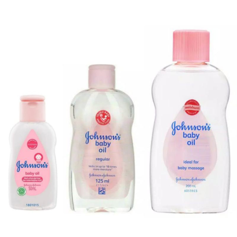 Jual JOHNSONS BABY OIL 50ML / 125ML / 200ML | Shopee Indonesia