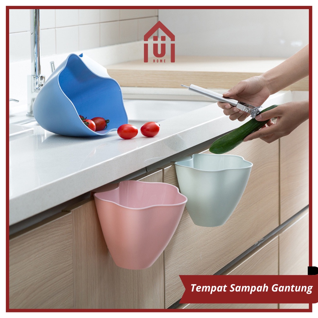 Jual Uniso Tempat Sampah Gantung Dapur Tempat Sampah Rak Gantung