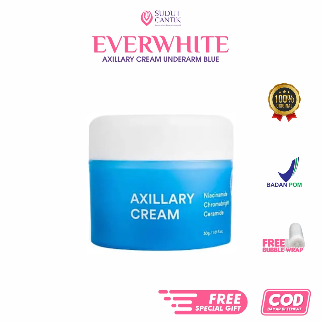Jual Sudut Cantik - EVERWHITE Axillary Underarm Cream | Krim Pencerah ...