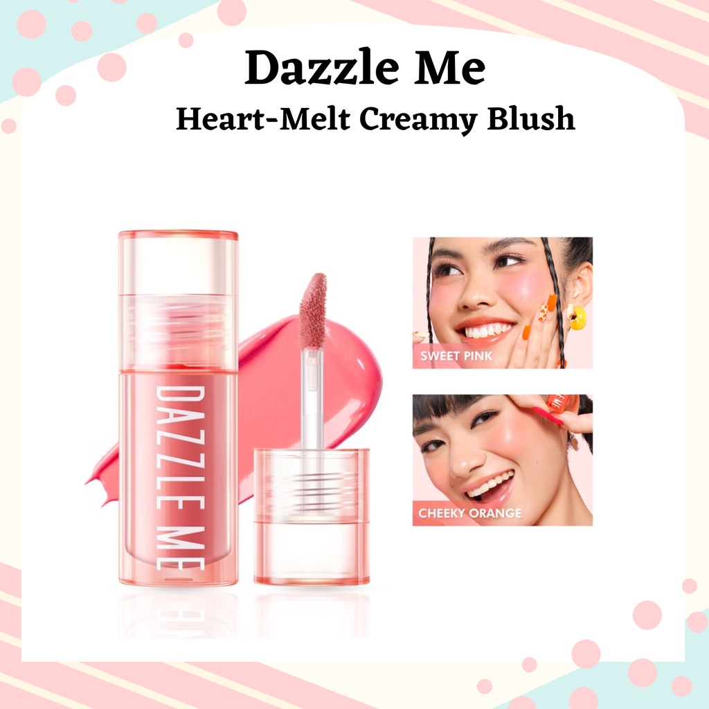 Jual Dazzle Me HeartMelt Creamy Liquid Blush Shopee Indonesia