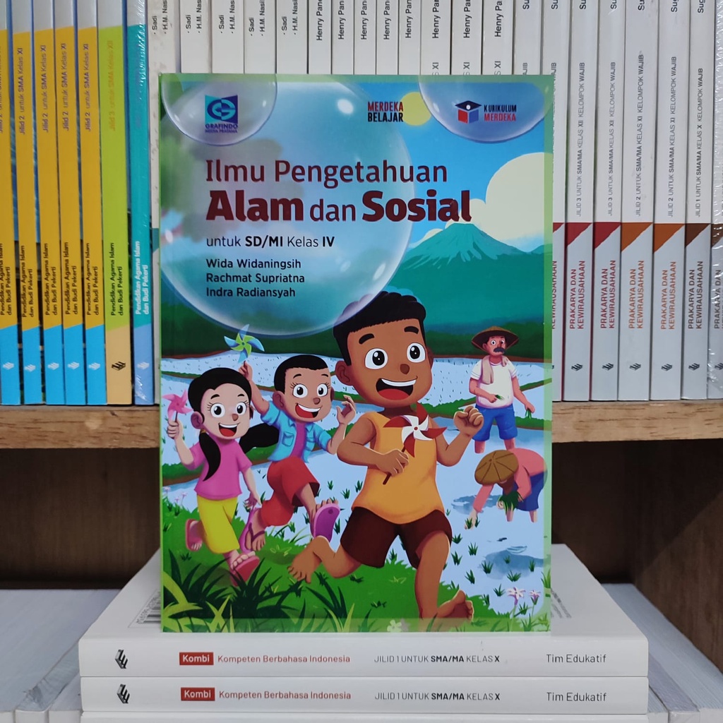 Jual Buku IPAS Kelas 4 SD Grafindo Kurikulum Merdeka | Shopee Indonesia