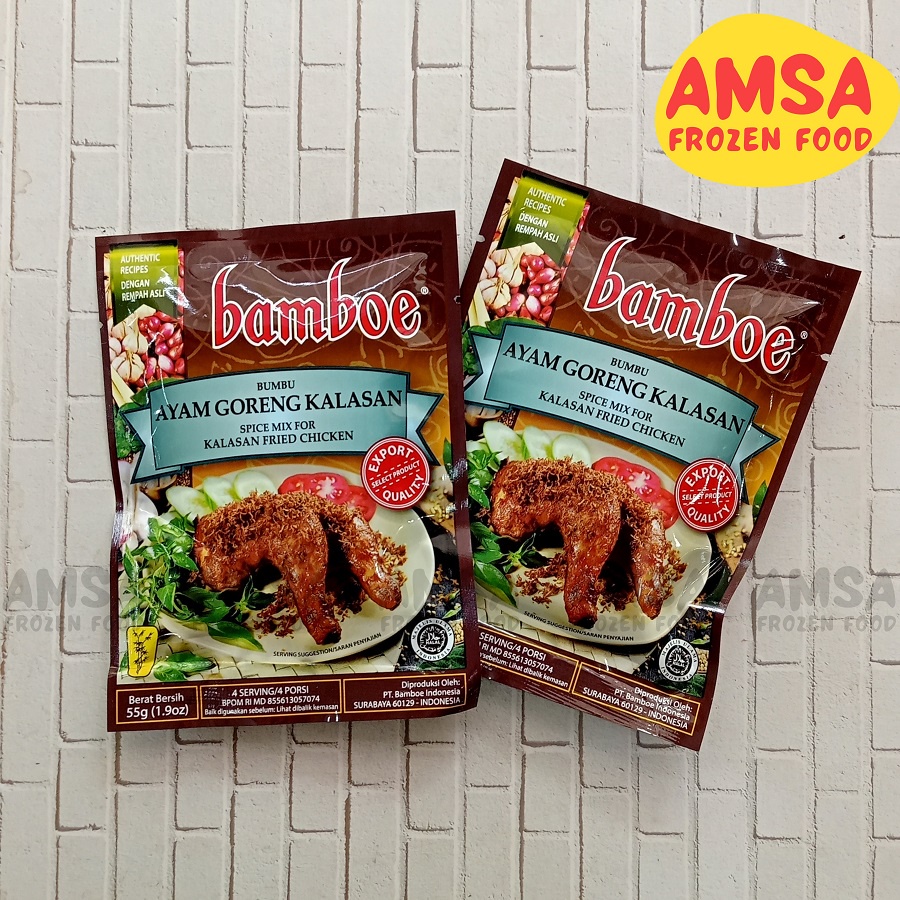 Jual Bamboe Bumbu Ayam Goreng Kalasan Kalasan Fried Chicken Spice Mix