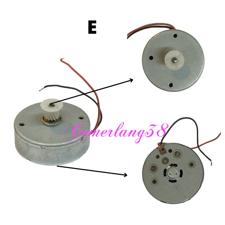 Jual Dinamo Motor Optik DVD Spindle Optic pemutar disc CD project ...