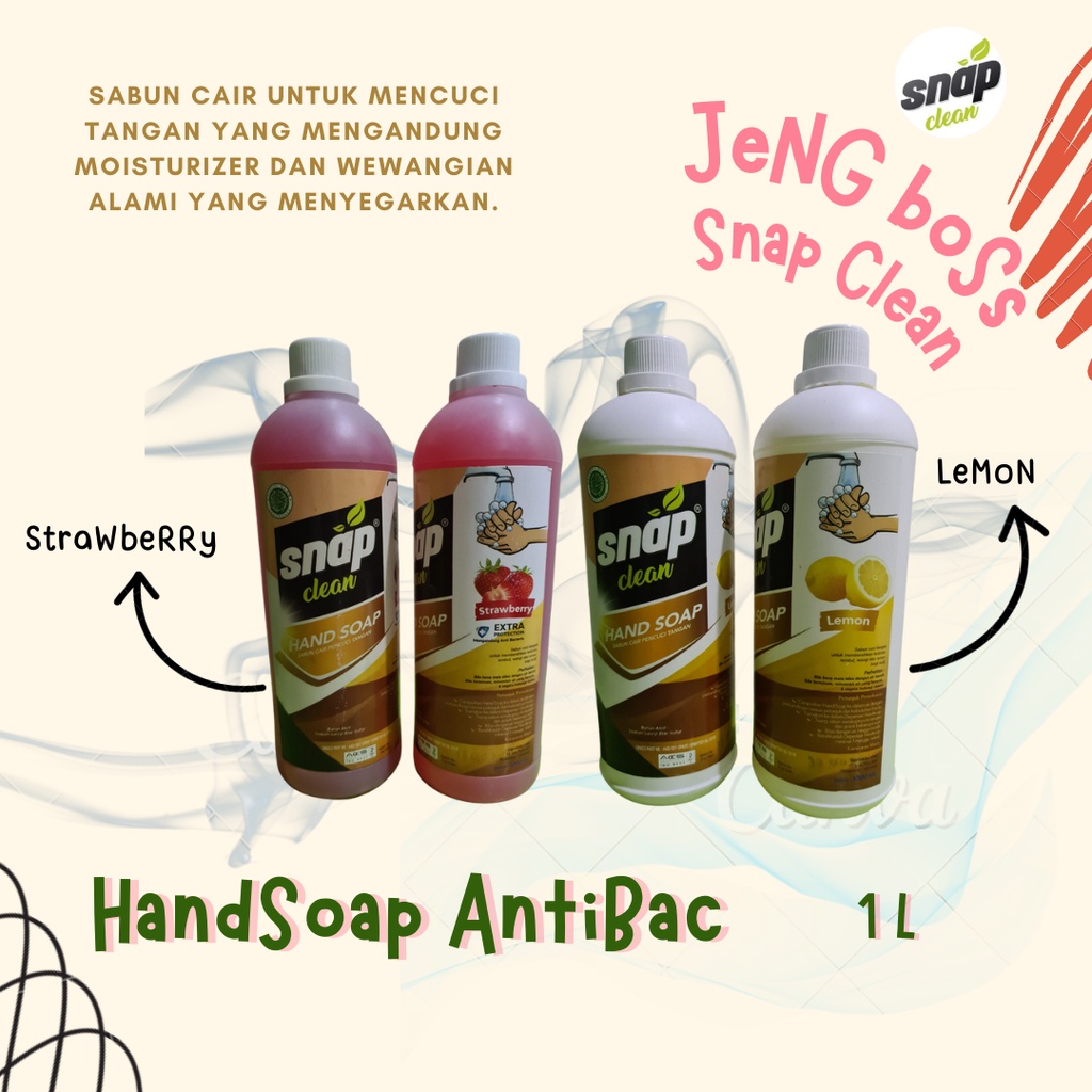 Jual Snap Clean Handsoap Sabun Cuci Tangan Shopee Indonesia