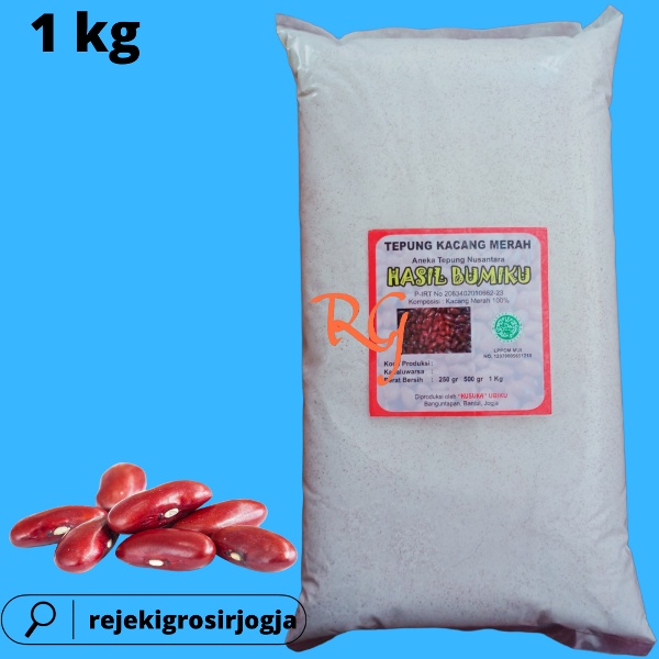 Jual Tepung Kacang Merah Organik Kg Red Bean Powder Organic Kg