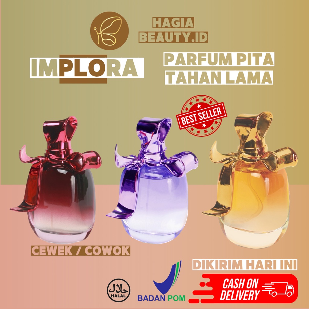 Jual BISA COD - Parfum implora pita / parfum wanita wangi tahan lama ...