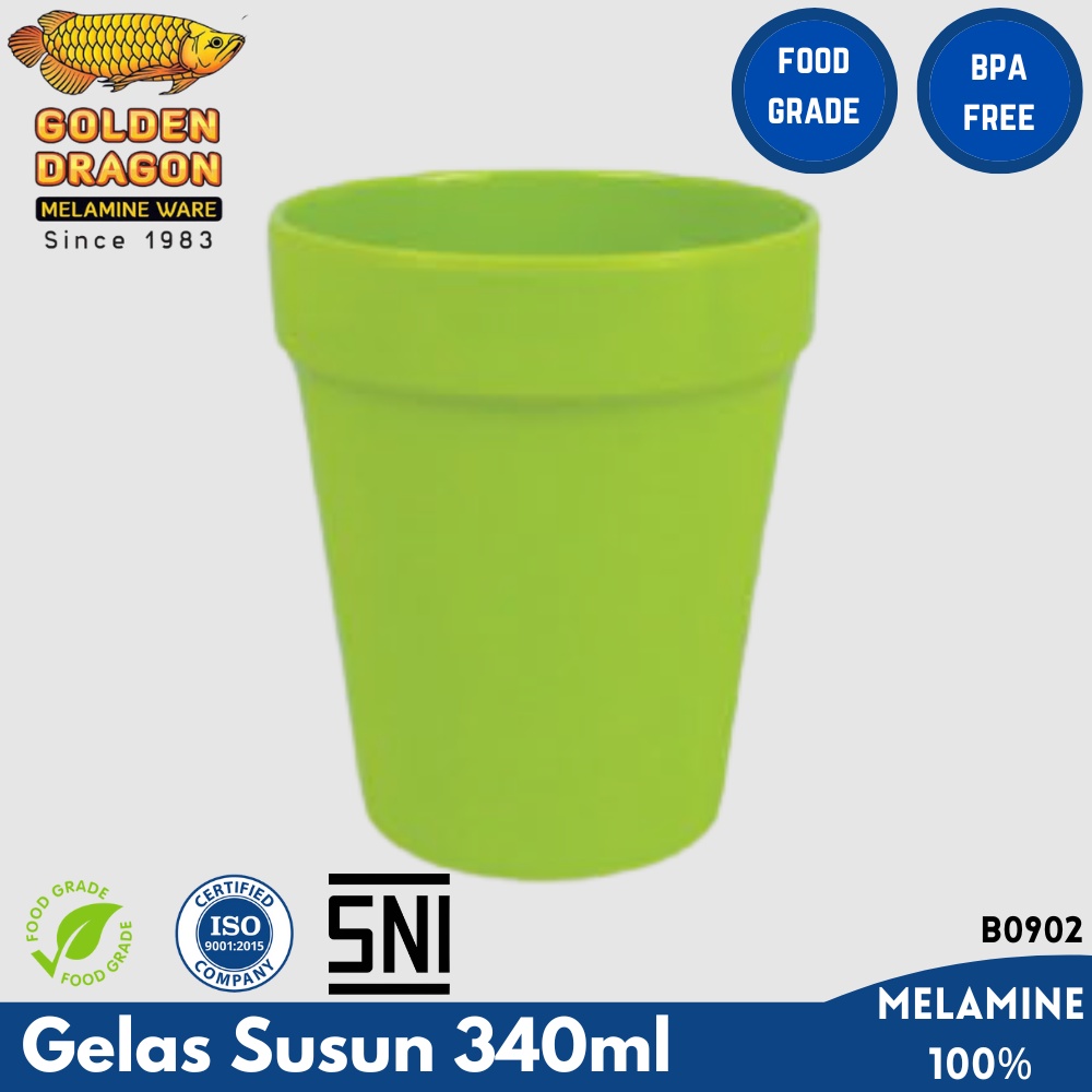 Jual Gelas Susun Golden Dragon Melamine Gelas Plastik Melamin 340 Ml Shopee Indonesia 0286