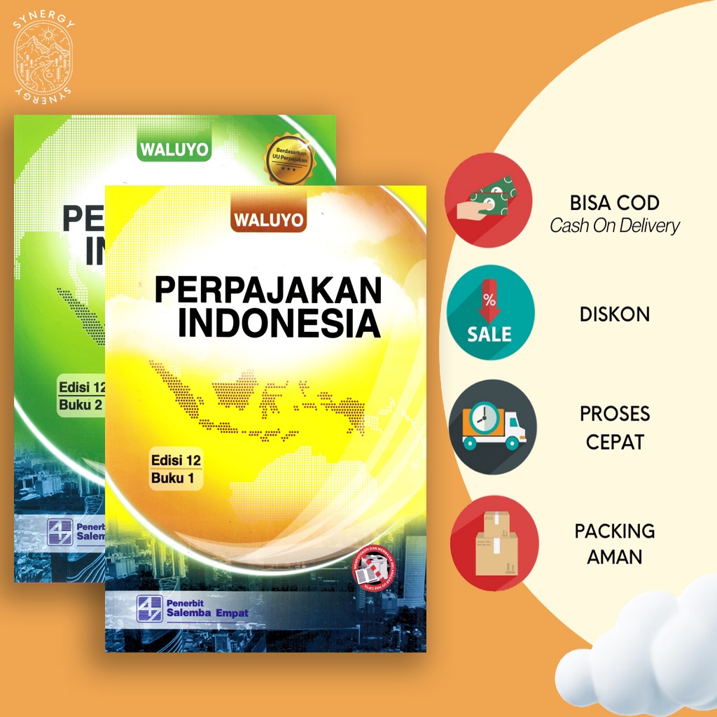 Jual SEPAKET Perpajakan Indonesia Edisi 12 Buku 1 & 2 By Waluyo ...