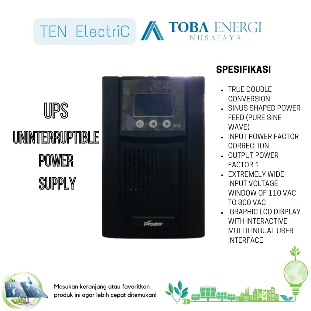 Jual Ups Online Double Conversion Prostar Kva Kw Shopee Indonesia