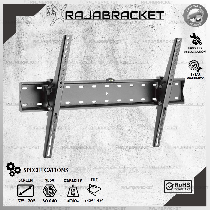 Jual Bracket Breket Braket TV 43 49 50 55 60 65 70 75 inch, Braket TV ...