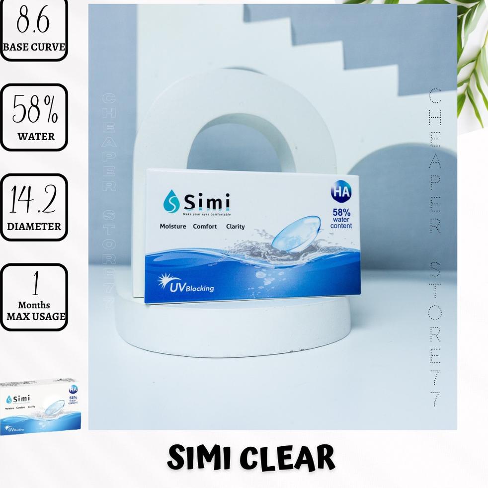 Jual Product Terkece Dapat Emas Softlens Clear Bening Bulanan Simi Clear Sd