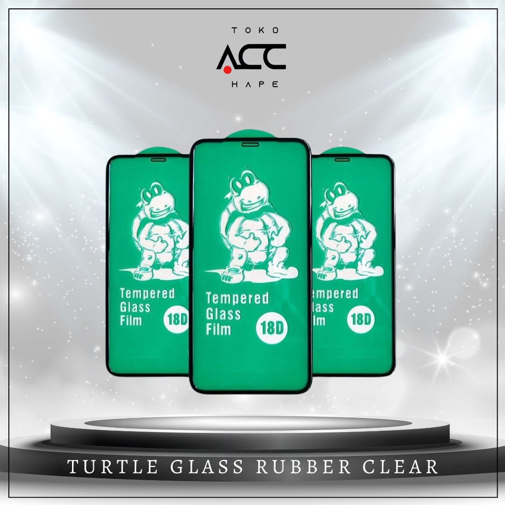 Jual TEMPERED GLASS TURTLE RUBBER CLEAR X-XS-XR-XS MAX & 11-11 PRO-11 ...